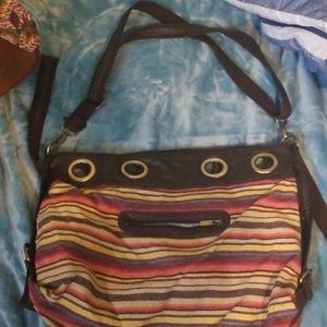 Boho stripped bag
